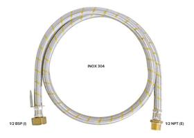 Flexivel Mangueira Nitrilica 3/2 1500mm C/Tranca Inox