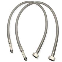 Flexível monocomando rosca m10 femea 1/2 x 70 cm - 4470070