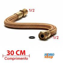 Flexível Para Gás 1/2 Mxf 30 Cm - FG12300