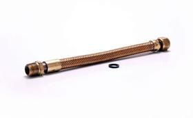 Flexivel Para Gas Lt 1/2X40Cm Macho X Femea Com Malha, Emmet