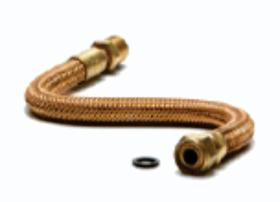 Flexível para Gás Tomback GLP/GN Macho 1/2"xFêmea 3/4 40cm