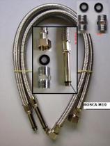 Flexível para Monocomando Rosca M10 x 1/2 x 60 Cm Kit Com Duas Peças - 251004