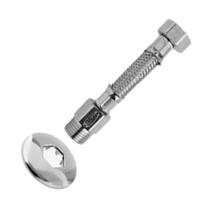 Flexível Pequeno Aço Inox 10cm M X F 1/2" - 250124