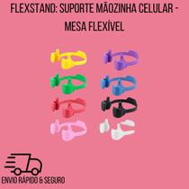 FlexStand: Suporte Mãozinha Celular - Mesa Flexível