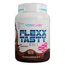 Flexx tasty whey under 907g dark swiss chocolate