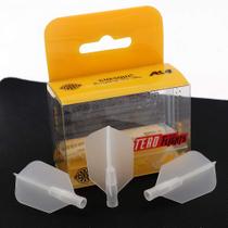 Flights para dardos CUESOUL TERO AK4 formato slim, kit com 3 peças Flights para dardos CUESOUL TERO AK4 formato slim, kit com 3 peças