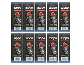 Flints para isqueiros Zippo à prova de vento (pacote com 10) com dispensador