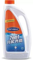 Floc Plus 2 Em 1 Hidroazul 1 Litro Clarifica Decanta Piscina