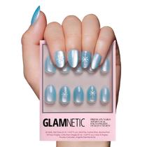 Floco de neve Glamnetic Subzero Opaque Pale Icy Blue Snowflake Floco de neve Glamnetic Subzero Opaque Pale Icy Blue Snowflake