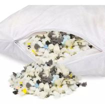 Floco Espuma Enchimento De Travesseiro Almofada E Puffs 1kg