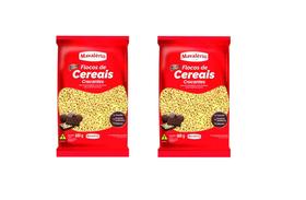 Flocos De Cereais Crocantes 400g Mavalério Kit 2un Flocos De Cereais Crocantes 400g Mavalério Kit 2un