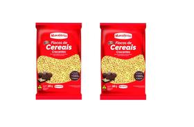 Flocos De Cereais Crocantes 400g Mavalério Kit 2un