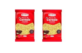 Flocos De Cereais Crocantes 400G Mavalério Kit 4Un