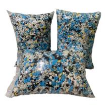 Flocos De Espumas Enchimento Almofada Puff 10 Kgr Espuma Especial Puff Grande 400 Litros Fênix