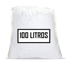 Flocos de isopor (100 litros) para enchimento de puffs, almofadas e travesseiros - Mgonline