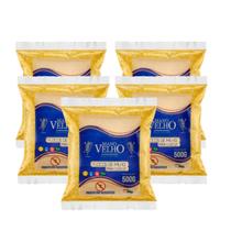 Flocos De Milho Não Transgênico Mano Velho 500g 5un Flocos De Milho Não Transgênico Mano Velho 500g 5un