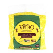 Flocos de Milho Para Cuscuz Mano Velho 500g Flocos de Milho Para Cuscuz Mano Velho 500g
