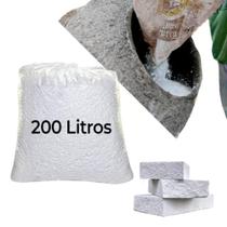 Flocos isopor (200 litros) para CONCRETO LEVE