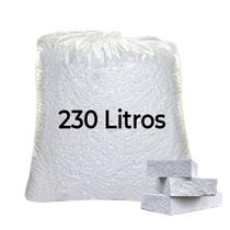 Flocos Isopor 230 Litros Para Enchimento Puff Pera Gota Maça Flocos Isopor 230 Litros Para Enchimento Puff Pera Gota Maça