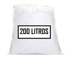 Flocos isopor para puffs e travesseiros 200 litros