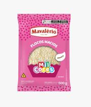 Flocos Macio Branco 500g - Mavalerio