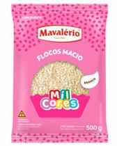 Flocos Macio Branco 500g Mavalerio Melhor Preço E Qualidade