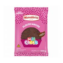 Flocos Macio De Chocolate 500g - Mavalerio