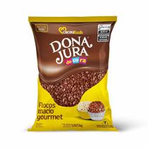 Flocos Macio Gourmet Chocolate 1,005kg Decora Dona Jura Flocos Macio Gourmet Chocolate 1,005kg Decora Dona Jura
