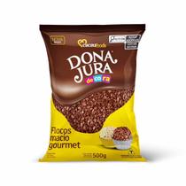 Flocos Macio Gourmet Chocolate 500g Decora Dona Jura