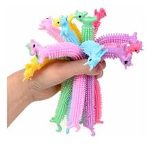 Flofy Squish Fidget Toy Unicórnio Amarela Anti Stress