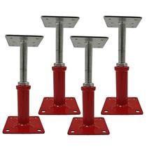 Floor Jack House, pacote com 4, 5-8,5 polegadas, altura ajustável 2721 kg