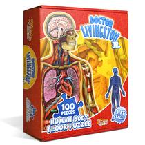 Floor Puzzle Genius Games Dr. Livingston Jr Human Anatomy 100 unidades