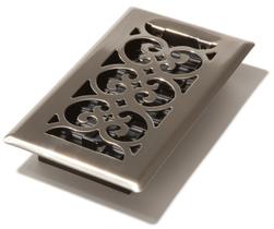 Floor Register Decor Grates SPH408-NKL 10x20cm de níquel escovado