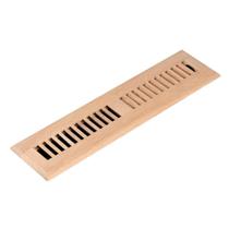 Floor Register Homewell Red Oak Wood 2x14 polegadas inacabada Floor Register Homewell Red Oak Wood 2x14 polegadas inacabada