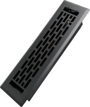 Floor Register Howeall 2x10" Heavy Duty Walkable - Preto