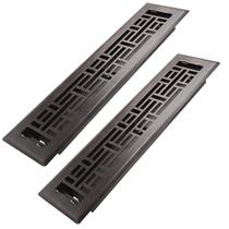 Floor Register Howeall, 2x12 polegadas, pacote com 2 unidades, Heavy Duty