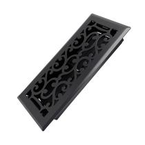 Floor Register Howeall Heavy Duty Walkable 10x25cm - Preto