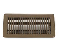 Floor Register Rocky Mountain Goods 10x30cm Brown Floor Register Rocky Mountain Goods 10x30cm Brown