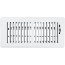 Floor Register Shoemaker Manufacturing Soft White 10x25cm