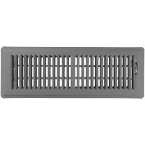 Floor Register Shoemaker Manufacturing Storm Grey 10x35cm