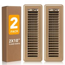 Floor Register VE NI SCC 5x25 cm Brown, pacote com 2 unidades para casa