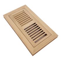 Floor Register Vent Homewell Red Oak Wood 4x10 cm Floor Register Vent Homewell Red Oak Wood 4x10 cm