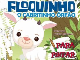 Floquinho, o cabritinho órfão - para pintar