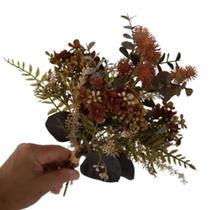 Flor artificial buquê 6 ramos - Carmella Presentes