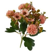 Flor artificial buquê margaridas com cravo