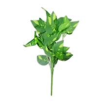 Flor Artificial Buquê Verde 7 Galhos - 34cm Flor Artificial Buquê Verde 7 Galhos - 34cm