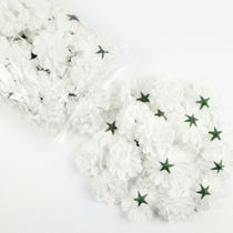 Flor Artificial Crisântemo Branco Saco com 50 Botões para Decoração de Eventos Maison Charlo Flor Artificial Crisântemo Branco Saco com 50 Botões para Decoração de Eventos Maison Charlo