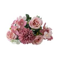 Flor Artificial De Rosa De Seda Para Decoração De Mesa, Casa, Escritório, Buquê De Noiva, Presente