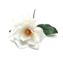Flor artificial na cor branca em silicone toque real - Decora Flores Artificiais