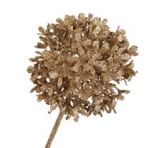 FLOR ARTIFICIAL TOPIARAS DOURADAS HASTE 72cm FLOR ARTIFICIAL TOPIARAS DOURADAS HASTE 72cm